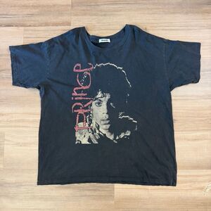 Daydreamer Prince 1987 World Tour Single Stitch Faded Black Shirt Sz XL Rock Pop